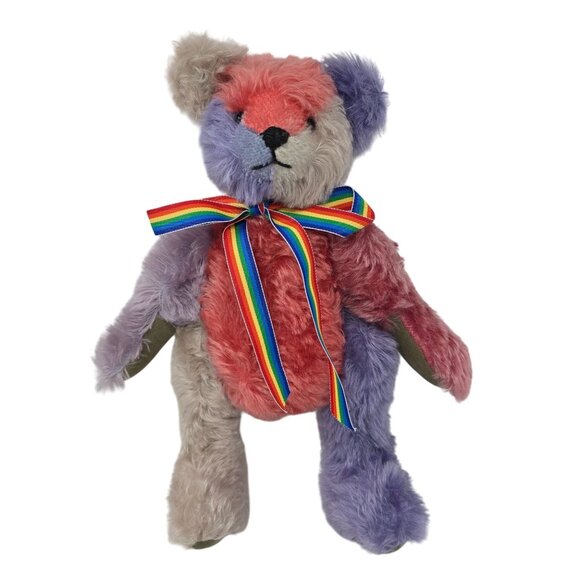 Sally Winey Teddy Bear Tender Loving Care 14" Signed Handmade Articulated - Picture 1 of 14